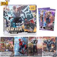 Marvel Heroes Competition Version Card KAYOU Iron Man Spider-Man Captain America Hulk Thor Movie Boy Toy Gift Rare Album 120PCS