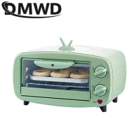 12L Mini Household Electric Oven Multifunctional Pizza Cake Baking Oven With 60 Minutes Timer Stainless Steel Toaster 2 Layers