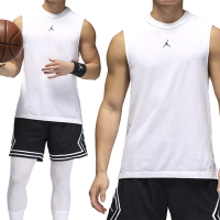 Nike J DF Sprt Slvls Top 男 白 無袖 喬丹 籃球 運動 健身 背心 FN5857-100