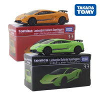 TAKARA TOMY TOMICA TP33 Lamborghini Gallardo alloy model, children's collection of decorative toys, 