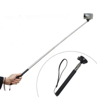 Extendable Handheld Selfie Stick Monopod For Gopro Hero 12 11 10 9 8 7 5 4 SJCAM XiaoYi EKEN H9R Sport Action Camera Accessories