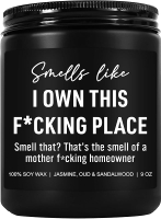 Funny Scented Candle House Warming Gifts New Home Housewarming Gifts for Women Men Couple New Homeow