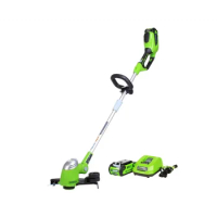 NEW Greenworks 40V 13-inch Cordless String Trimmer/Edger with 20 Ah Battery and Charger, 21302