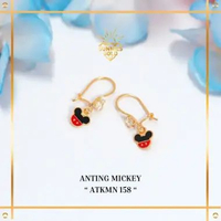 ANTING EMAS KAIT ANAK KARAKTER MICKEY MOUSE EMAS ASLI KADAR 8K (375) & 16K (700) KODE ATKMN 158 SUNN