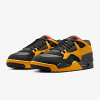 【NIKE 耐吉】運動鞋 籃球鞋 男鞋 AIR JORDAN 4 RM 黑黃色 喬丹 4代 緩震(FQ7939007)