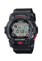 CASIO 卡西歐 G-SHOCK G-7900-1DR 數位石英黑色樹脂男士手錶