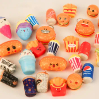 Random 10/20/50 pcs Squishies Ice Cream Scented Slow Rising Kawaii Simulation Lovely Toy Soft Food Squishy Toy
