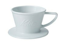 金時代書香咖啡 Kalita 155系列 波佐見燒陶瓷濾杯  #01035
