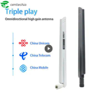 Full-band 3G 4G 5G Antenna 600-6000MHz 18dBi Gain SMA Male For Wireless Network Card Wifi Router High Signal Sensitivity