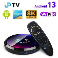Android TV Box JPTV RK3528 4GB RAM 128GB ROM Android Box Support 2.4G/5.8G WiFi6 BT5.0 4K Video Set Top TV Box With Air Mouse