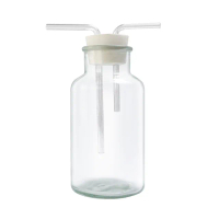 【SMILE】實驗洗氣瓶500ml 氣體瓶 過濾瓶 氣體洗瓶 抽氣過濾瓶 GWB500-F(大口瓶 吸引瓶 玻璃燒杯)