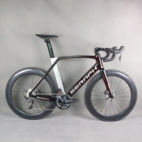 22 Speed Aero Disc Road Complete Bike TT-X34 Ultegra R8020 Hydraulic Groupset Custom Paint Frame Size 47/50/52/54/56/58/60cm