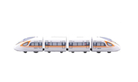 Mini 預購中 鐵支路 QV077T1 復興號CF400BF 迴力列車 (金鳳凰)