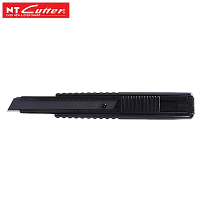日本NT Cutter Premium G系列16°高碳鋼黑刃2H型美工刀PMGH-EVO2(自鎖刀片;碳黑金屬壓鑄刀身)