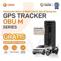 ORIN OBU M GPS Tracker untuk Motor Mobil dengan SIM Card Pemasangan Lisensi Server Unit Only