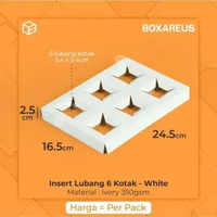 Insert Kotak Cupcake Box | Box. Dus. Kemasan. Cupcake Box. Cake Box White