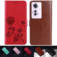 For OPPO Reno 11F Case Flip Wallet Book Cover on For Coque Oppo Reno11F Phone Case Reno 11F F25 Pro Leather Protective Fundas