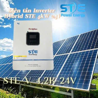 Biến tần Inverter Hybrid STE 4kW 24V – || MPPT 500V 100A | Soyer Tech - MODEL: STE-V-4.2K-24V
