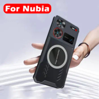 Original Case For ZTE Nubia Z60 Ultra Wireless Charging Back Cover Case For ZTE Z50 Z50S Pro Heat Dissipation Shell