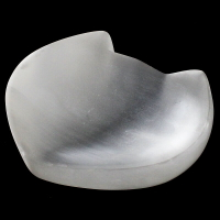 摩洛哥天然透石膏原石擺件貓耳朵心形碗水晶礦物桌面飾品禮品