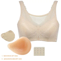 Female surgical bra, silicone breast suit Mastectomy bra2308