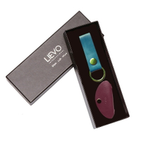 【LIEVO】 水蠟皮鑰匙圈 + 水蠟皮耳機收納包 (附禮盒包裝)