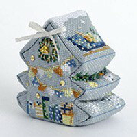 手作森林 日本品牌 HOBBYRA HOBBYRE 十字繡 材料包 -聖誕節 耶誕節 聖誕樹 刺繡 KS-HX3713
