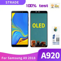 OLED For Samsung Galaxy A9 2018 A9s A9 Star Pro A920F/DS LCD Display Touch Screen Digitizer with frame for Samsung A920 lcd