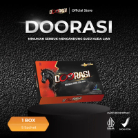 DOORASI - Paket 1 Box Minuman Serbuk Rasa Pisang Tinggi Ginseng Korea dan Susu Kuda Liar