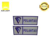 Stiker Sign Plat Polantas