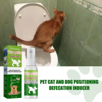 30ml Pet Toilet Training Spray Inducer Dog Poops Cat Pee Positioning Defecation Puppy Stool Location Indoor Pet Training Spray