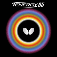 Butterfly Tenergy 05 Table Tennis Rubber 1.9, 2.1mm Red or Black Professional Table Tennis Rubber