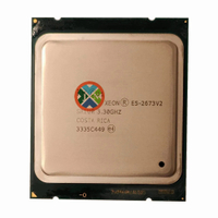 ใช้ Xeon CPU E5-2673V2 3.30GHz 8-Core 25MB LGA2011 E5 2673V2โปรเซสเซอร์ E5-2673