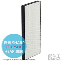 日本代購 SHARP 夏普 FZ-E75HF 空氣清淨機 集塵濾網 KI-EX75 FX75 WF75 GX75