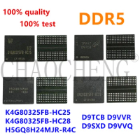 (1piece)100% test DDR5 8G K4G80325FB-HC03 K4G80325FB-HC25 K4G80325FB-HC28 H5GQ8H24MJR-R0C H5GQ8H24MJR-R4C BGA Chipset