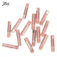 5 Pcs Nozzles Contact Tips Holders Mig Welder Consumable Accessory For 15Ak Mb15 Mig Co2 Welding Torch