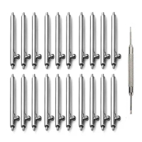 20MM 22MM 10PCS 1.8mm Diameter Watch Pin Pepair Tools &amp; Kits Quick Release Watch Strap spring Bars Pins 24mm 18MM 23MM 16MM 19MM