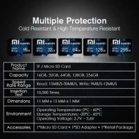 Xiaomi Memory Card 2TB 256GB Mini SD/TF Cards High Speed Micro Class 10 64GB 128GB 512GB Extreme Pro Flash Video Card