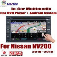 Car DVD Player For Nissan NV200 / Evalia 2010-2018 GPS Navigation Android 8 Core A53 Processor Radio BT SD USB AUX WIFI