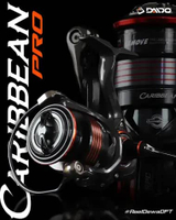 Daido - Reel Caribbean Pro Sw - Reel Pancing 2000HSSW VOLCANO RED