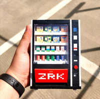 微型鉆石小顆粒大人拼圖玩具商場街機售貨機積木獨角獸蛋糕手辦