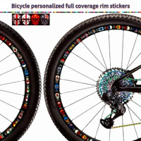 Width 19mm Bicycle Rim Stickers Road Bike Wheel Decals 26" 27.5" 29" 700C MTB Waterproof Decorative Film Cycling Accessories