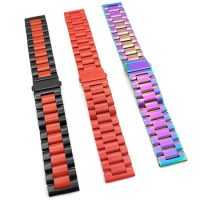 Watch Strap 22mm Wide Stainless Steel Watch Strap 170mm Long Watchband With Folding Buckle,Fits SKX007 SKX011 New Seiko 5 SRPD51