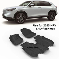 Use for HONDA HRV car carpet HRV car floor mats Fit For HONDA HRV custom waterproof pad floor mats brv mat HRV floor mats