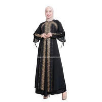 Andinicollection Abaya Hitam 465 - Abaya Turkey Hitam / Abaya M Hitam