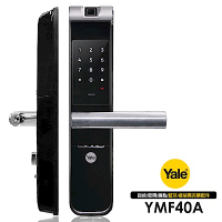Yale耶魯 密碼/鑰匙/指紋智能電子門鎖YMF-40A(附基本安裝)