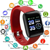 116 plus Smart Bracelet Waterproof Smart Watch Step Counting Multi Sport Mode Message Reminder Heart Rate Monitor Blood Pressure
