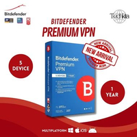 Antivirus Bitdefender Premium VPN Multiplatform 5 Device 1 Year | ORIGINAL LICENSE | No Sharing | BR