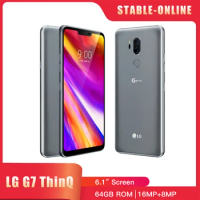 Unlocked LG G7 ThinQ G710N G710VM 4G LTE Mobile Phone 6.1" Snapdragon 845 Android Octa Core Dual 16MP Camera CellPhone