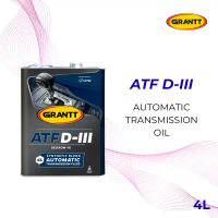 [Automatic Transmission Oil] GRANTT ATF DIII 4L